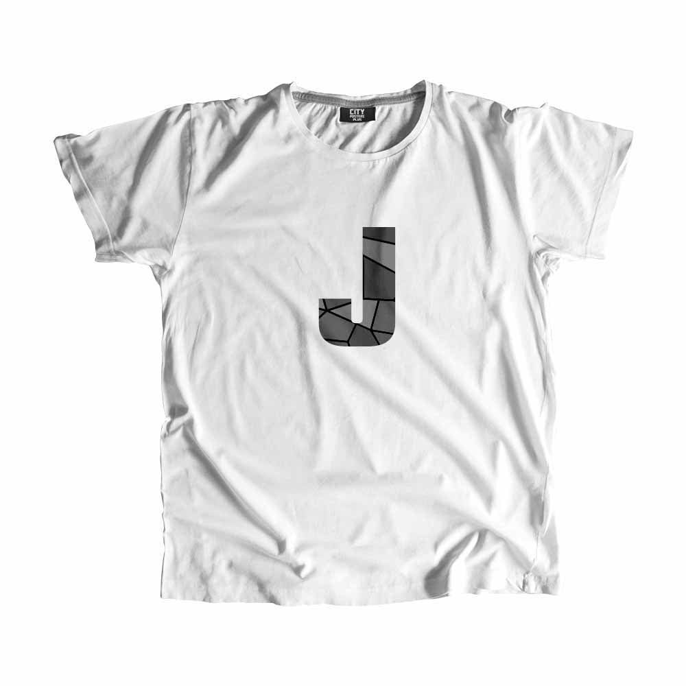 J Letter Men Unisex T-Shirt