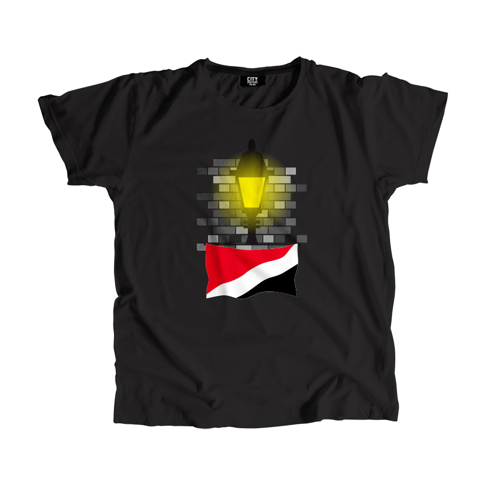 Sealand Principality of Street Lamp Bricks Unisex T-Shirt