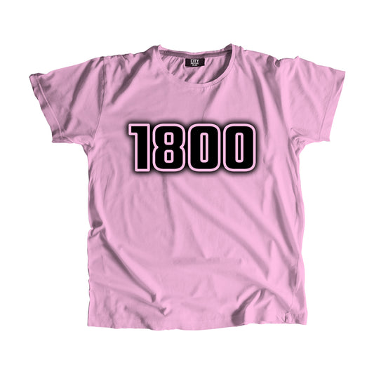 1800 Year Men Unisex T-Shirt (Light Pink)
