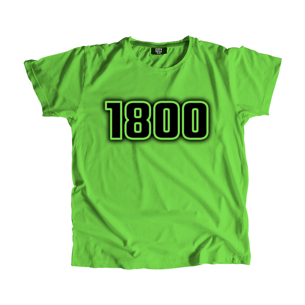 1800 Year Men Unisex T-Shirt (Liril Green)