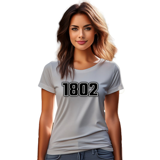1802 Year Women T-Shirt (Melange Grey)