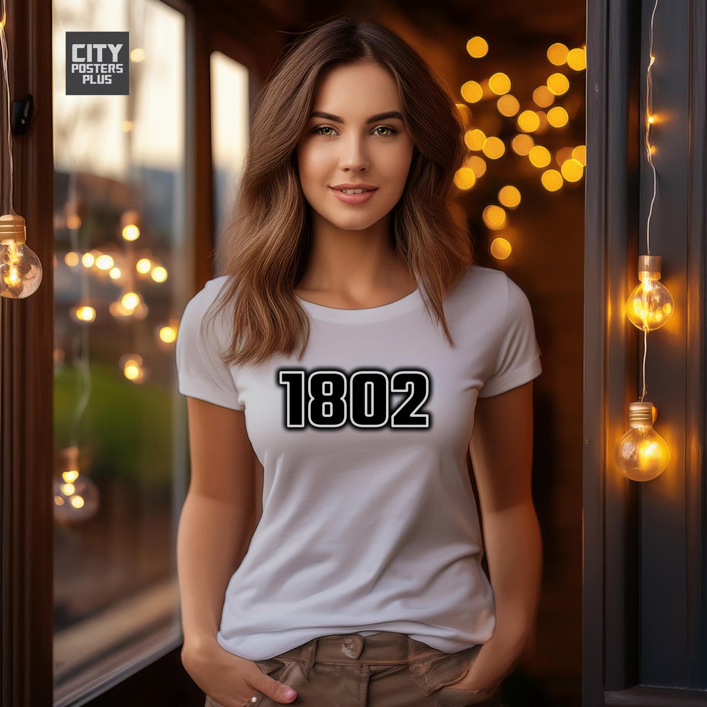 1802 Year Women T-Shirt (Melange Grey)