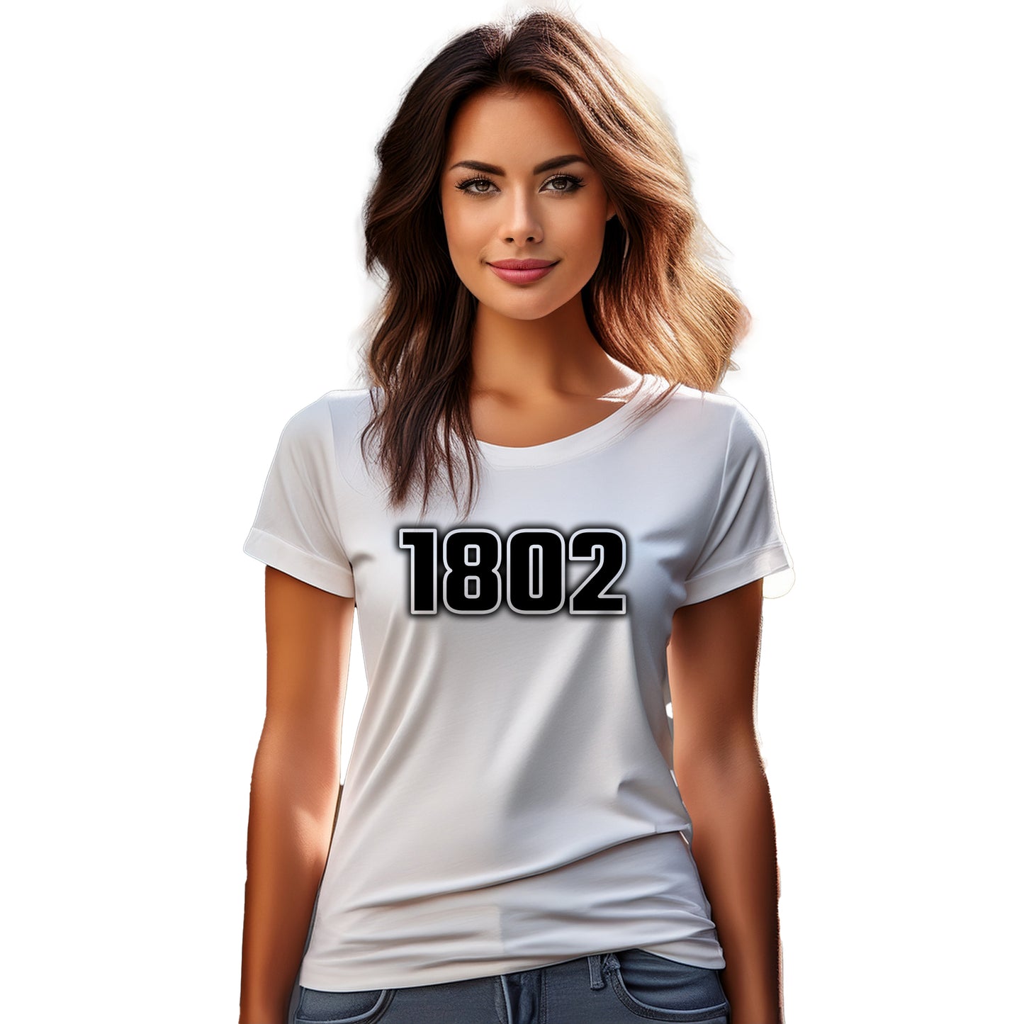 1802 Year Women T-Shirt (White)
