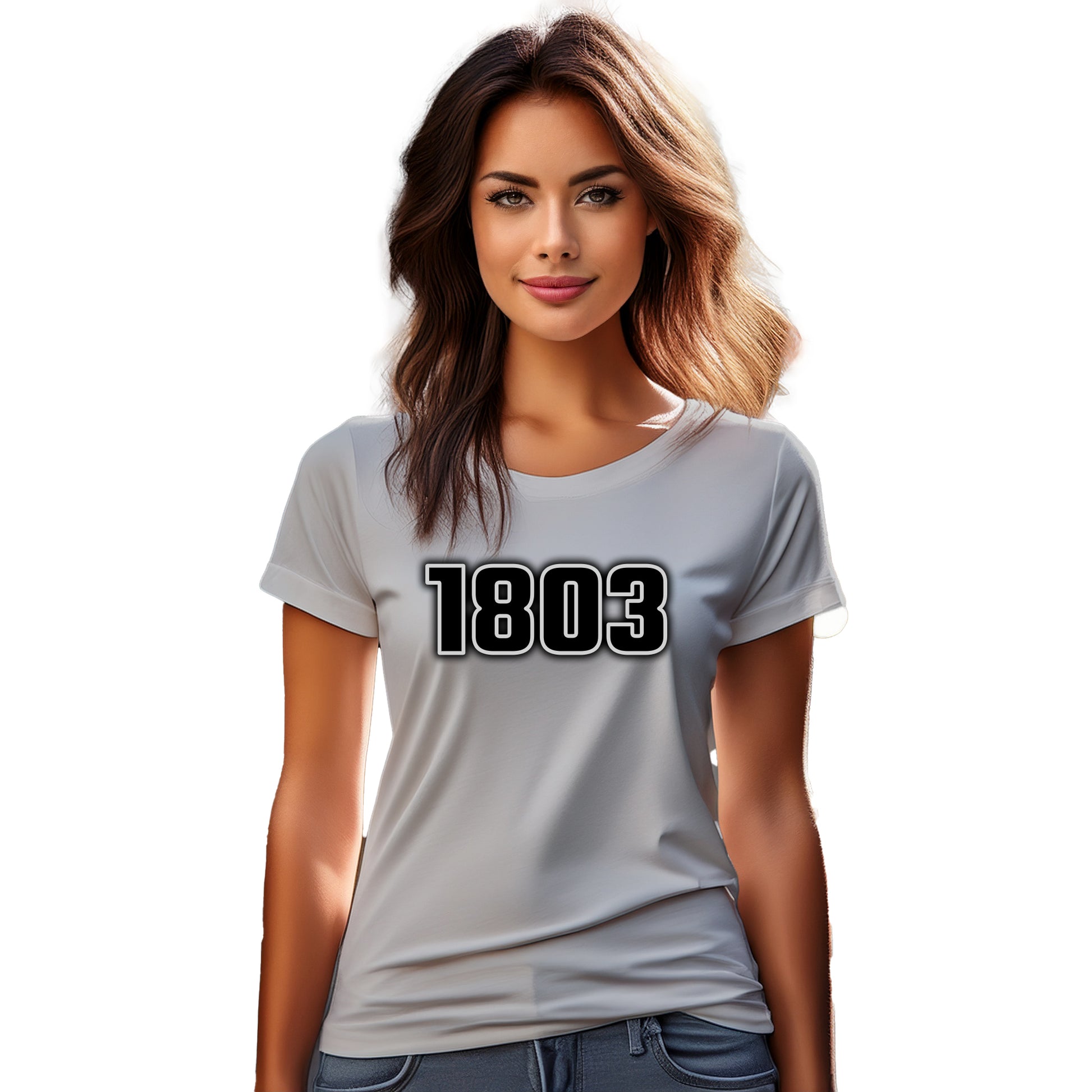 1803 Year Women T-Shirt (Melange Grey)