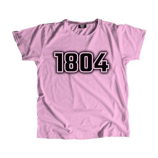 1804 Year Men Unisex T-Shirt (Light Pink)