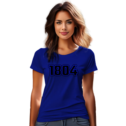 1804 Year Women T-Shirt (Royal Blue)