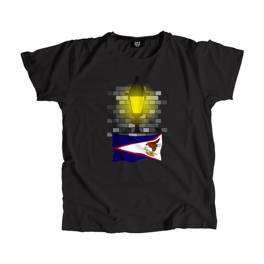 American Samoa Street Lamp Bricks Unisex T-Shirt