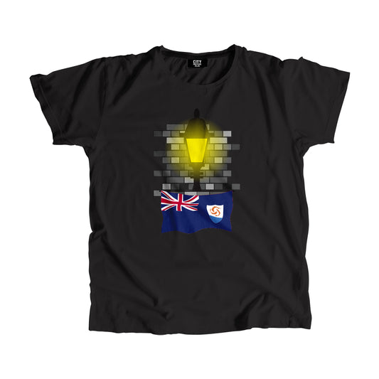 Anguilla Street Lamp Bricks Unisex T-Shirt