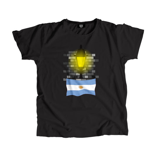 Argentina Street Lamp Bricks Unisex T-Shirt
