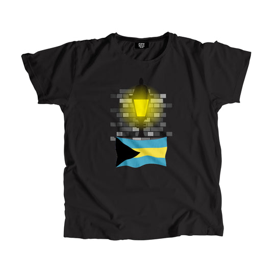 Bahamas Street Lamp Bricks Unisex T-Shirt