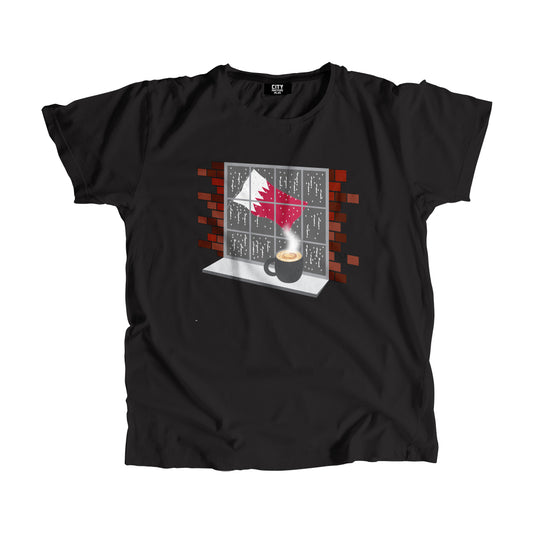Bahrain Coffee Rain Unisex T-Shirt