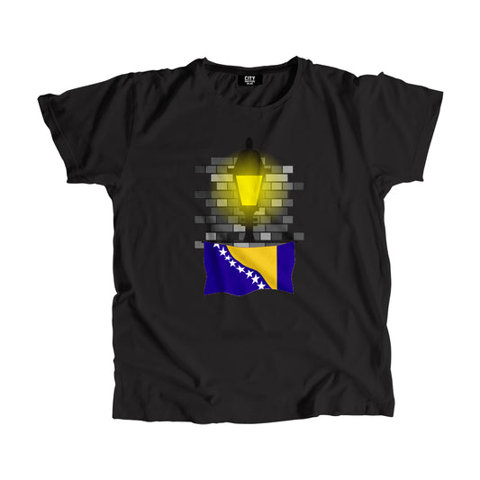 Bosnia and Herzegovina Street Lamp Bricks Unisex T-Shirt