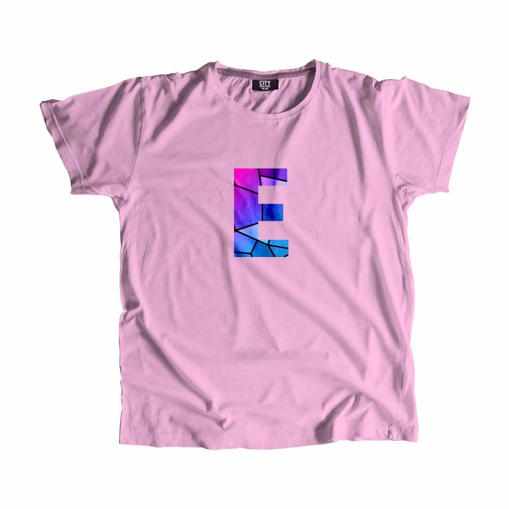 E Letter Men Unisex T-Shirt