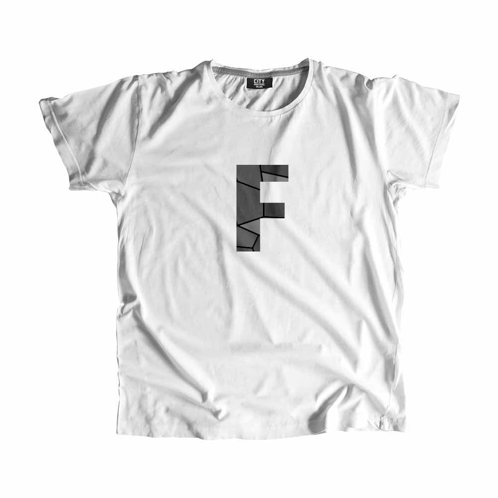 F Letter Men Unisex T-Shirt