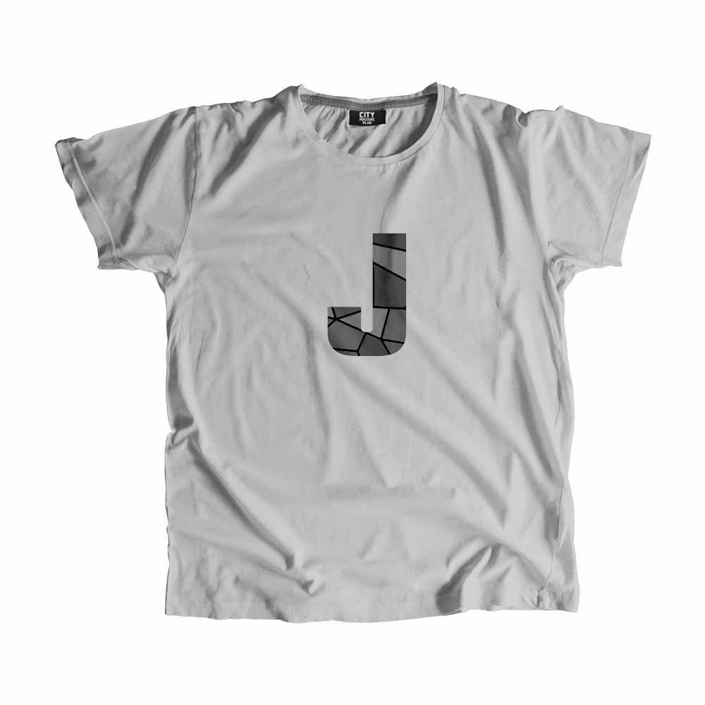J Letter Men Unisex T-Shirt