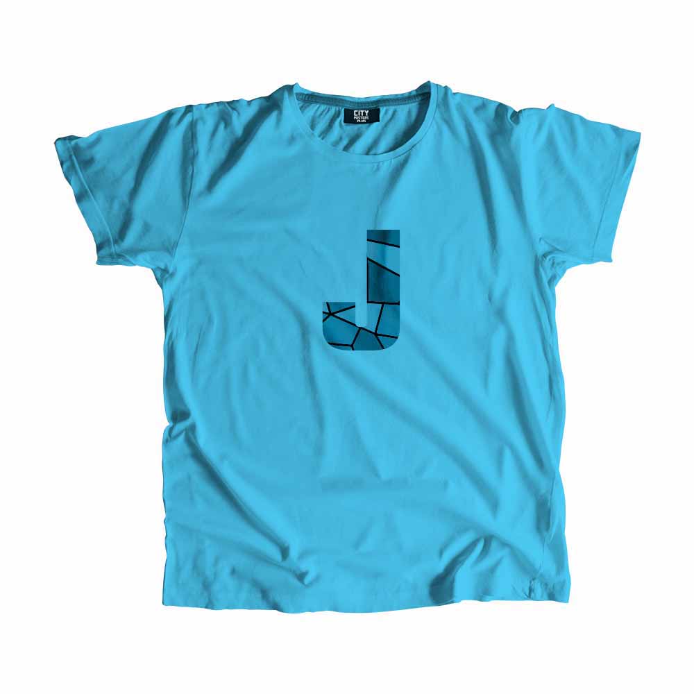 J Letter Men Unisex T-Shirt