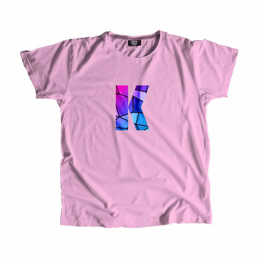 K Letter Men Unisex T-Shirt