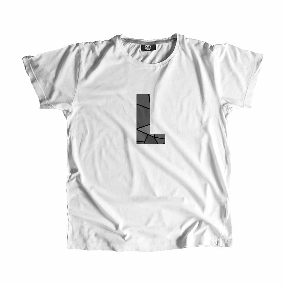 L Letter Men Unisex T-Shirt