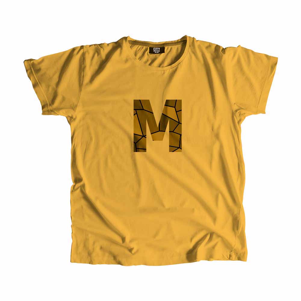 M Letter Men Unisex T-Shirt