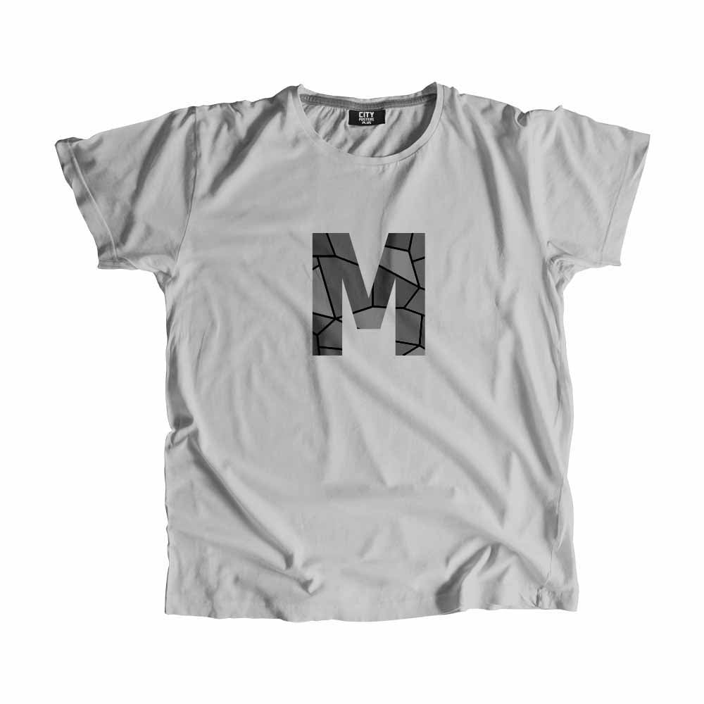 M Letter Men Unisex T-Shirt