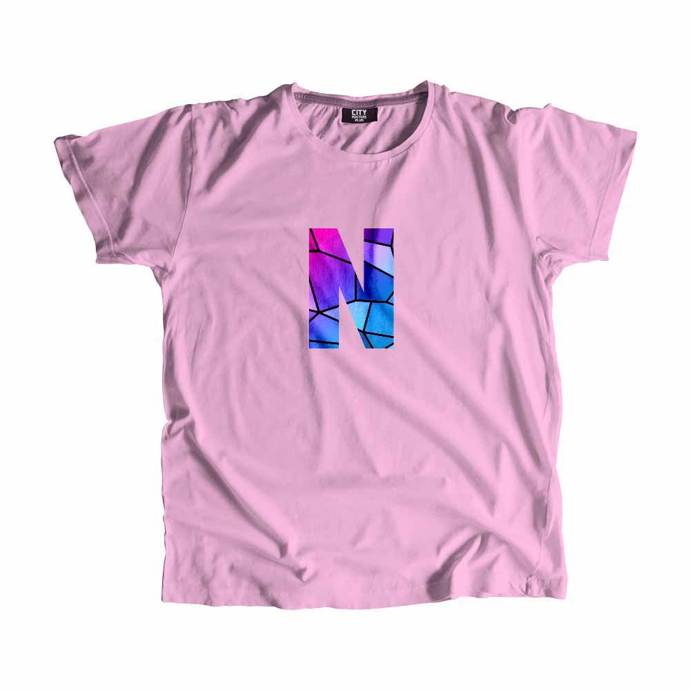 N Letter Men Unisex T-Shirt