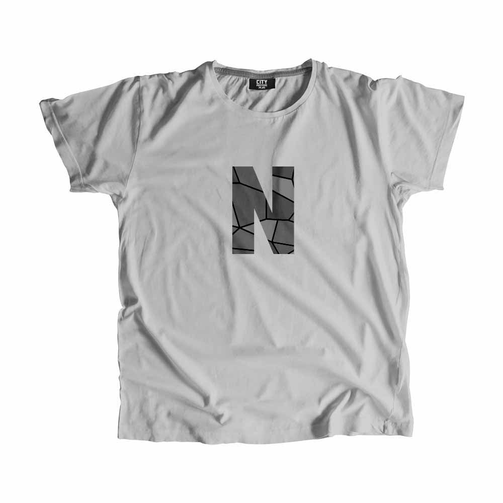 N Letter Men Unisex T-Shirt