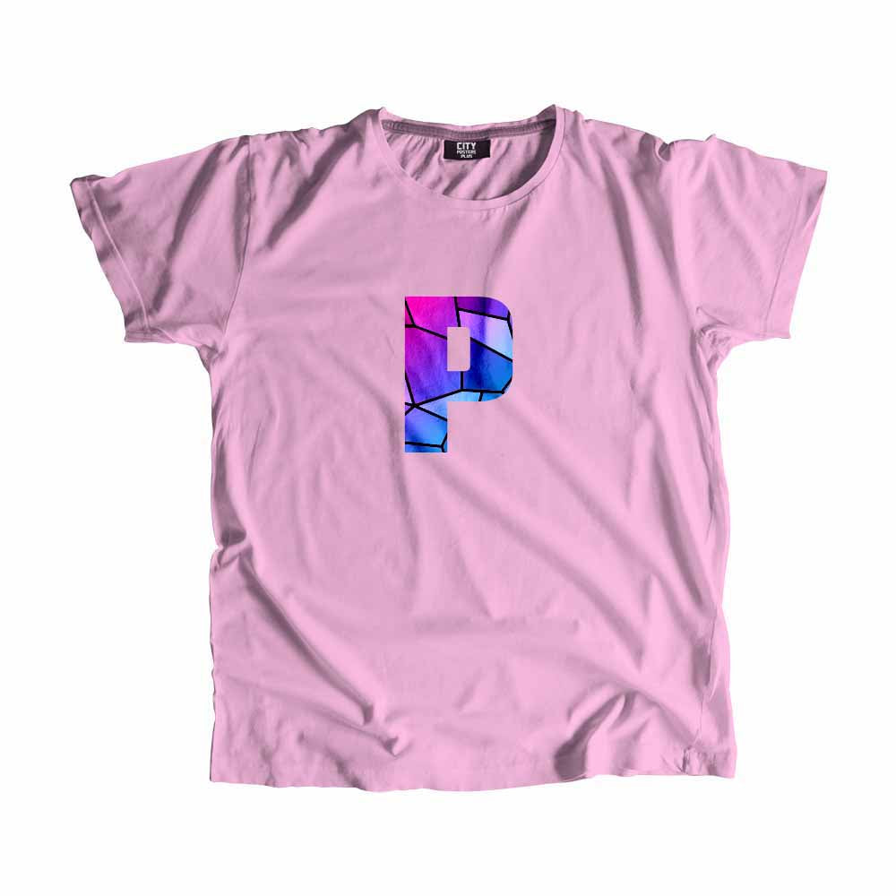 P Letter Men Unisex T-Shirt