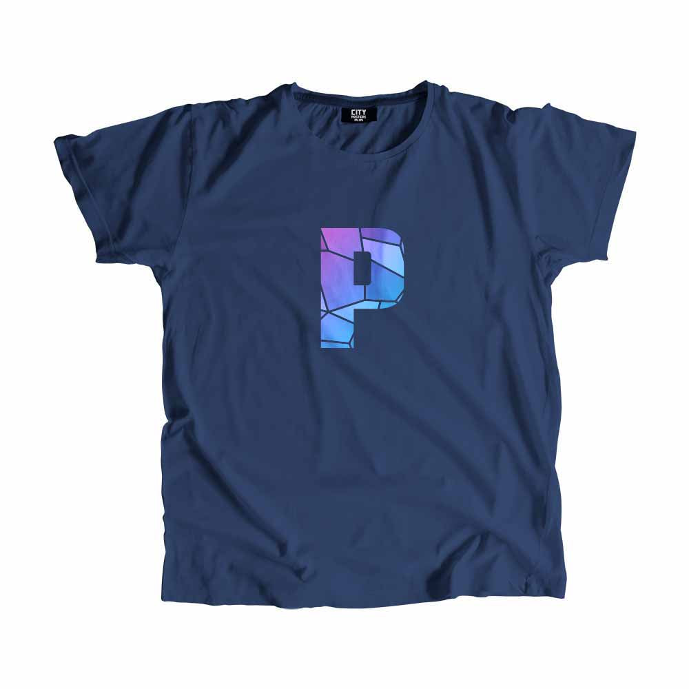 P Letter Men Unisex T-Shirt
