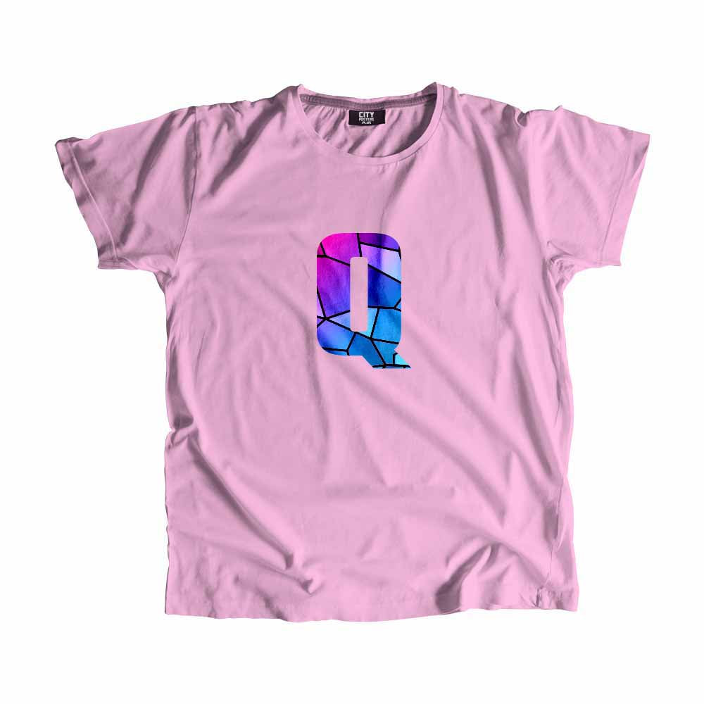 Q Letter Men Unisex T-Shirt