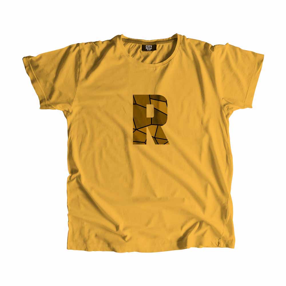 R Letter Men Unisex T-Shirt