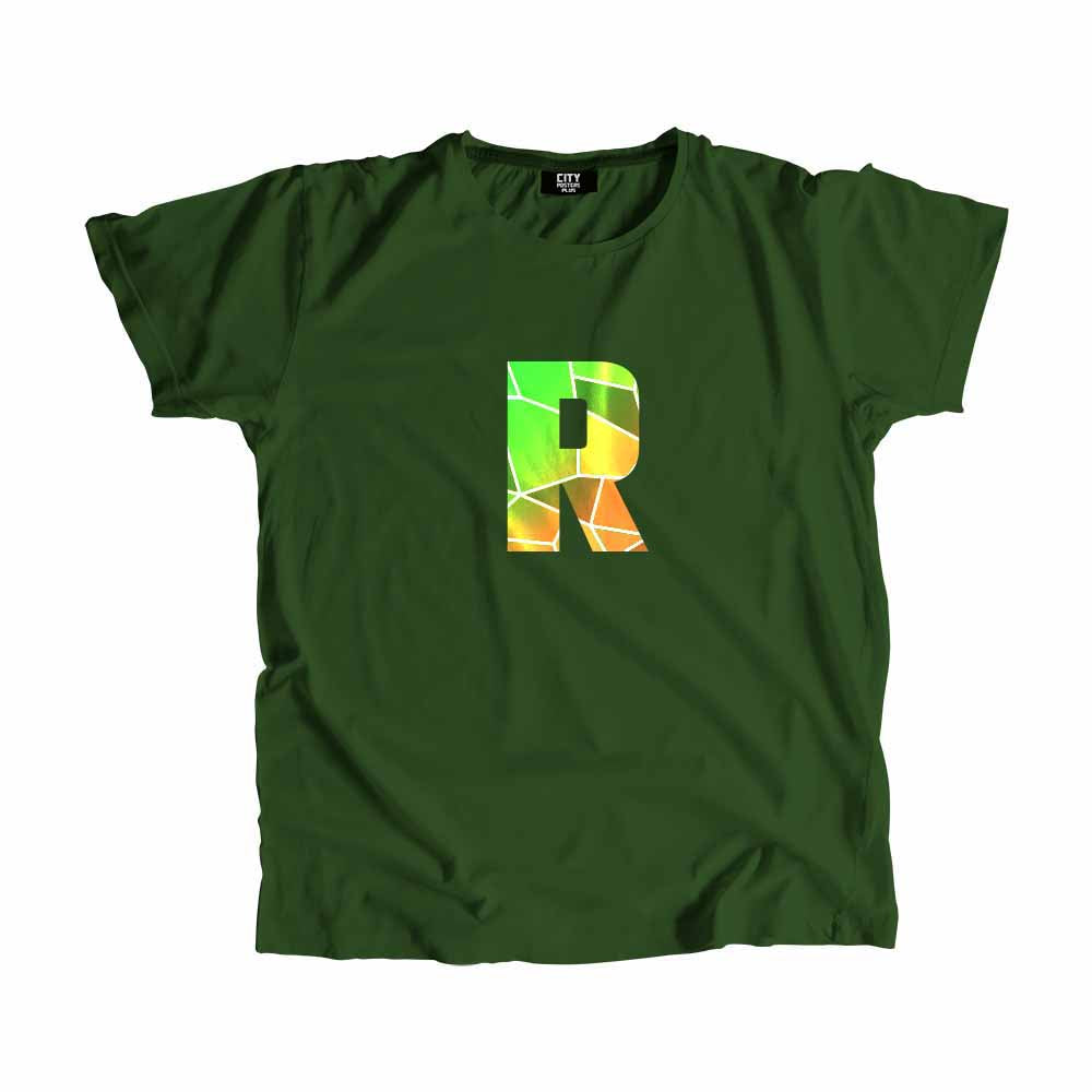 R Letter Men Unisex T-Shirt