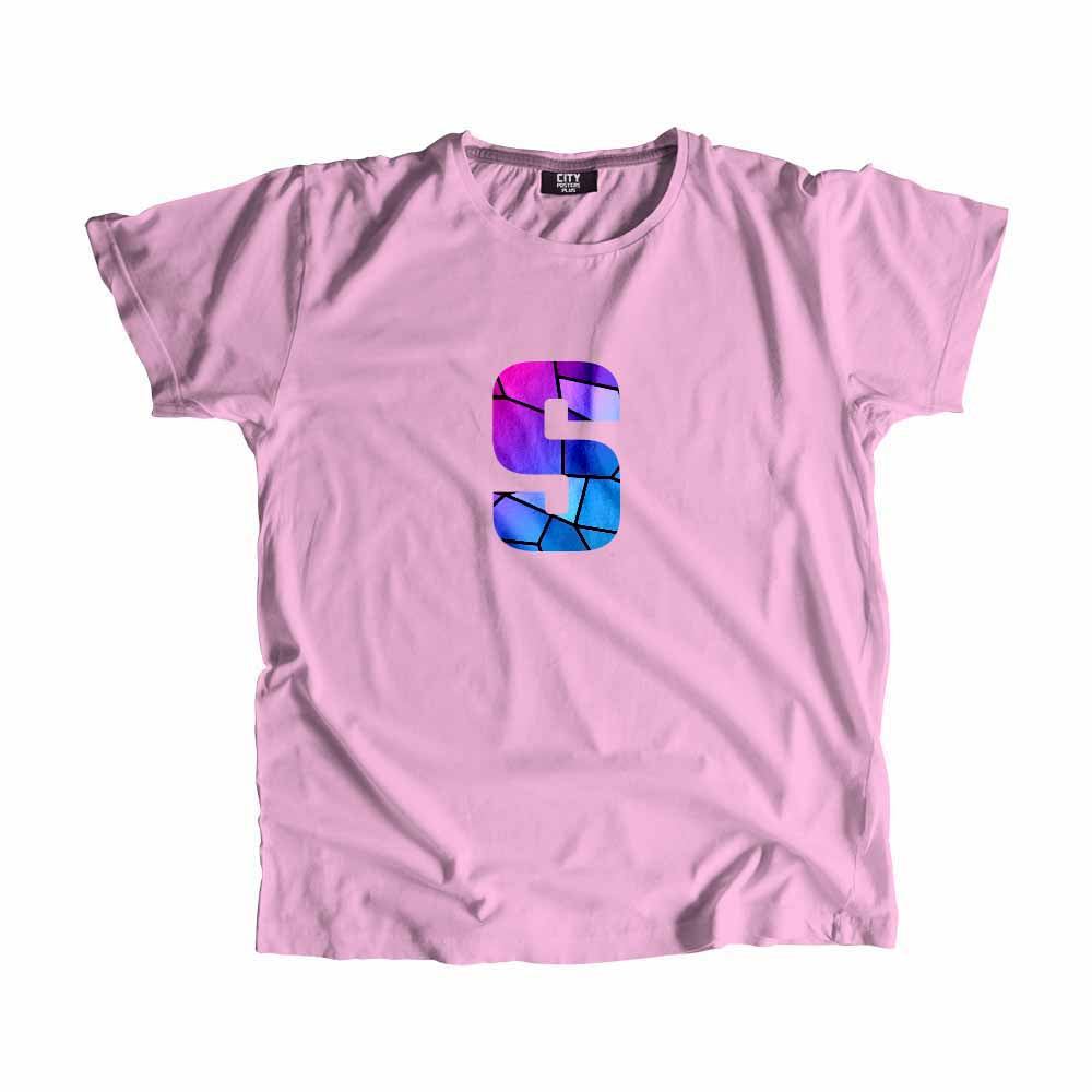 S Letter Men Unisex T-Shirt
