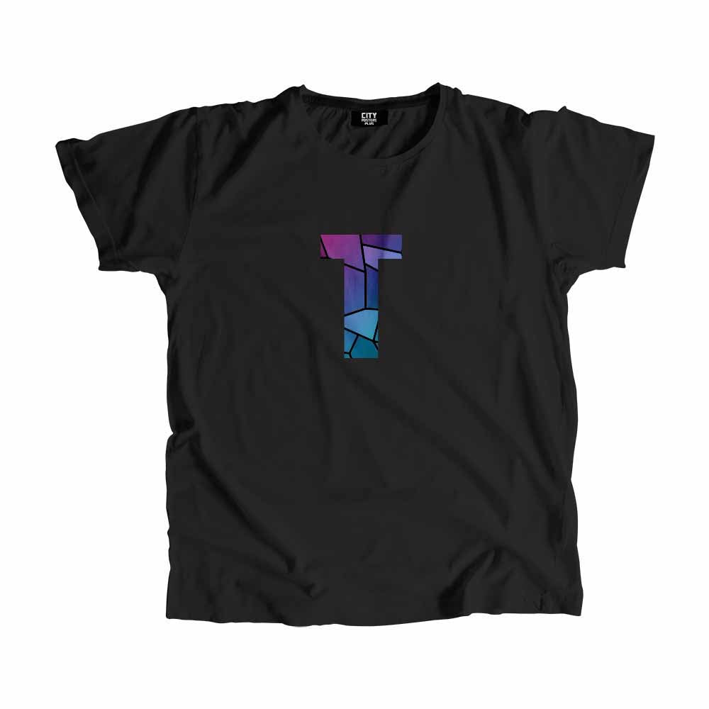 T Letter Men Unisex T-Shirt