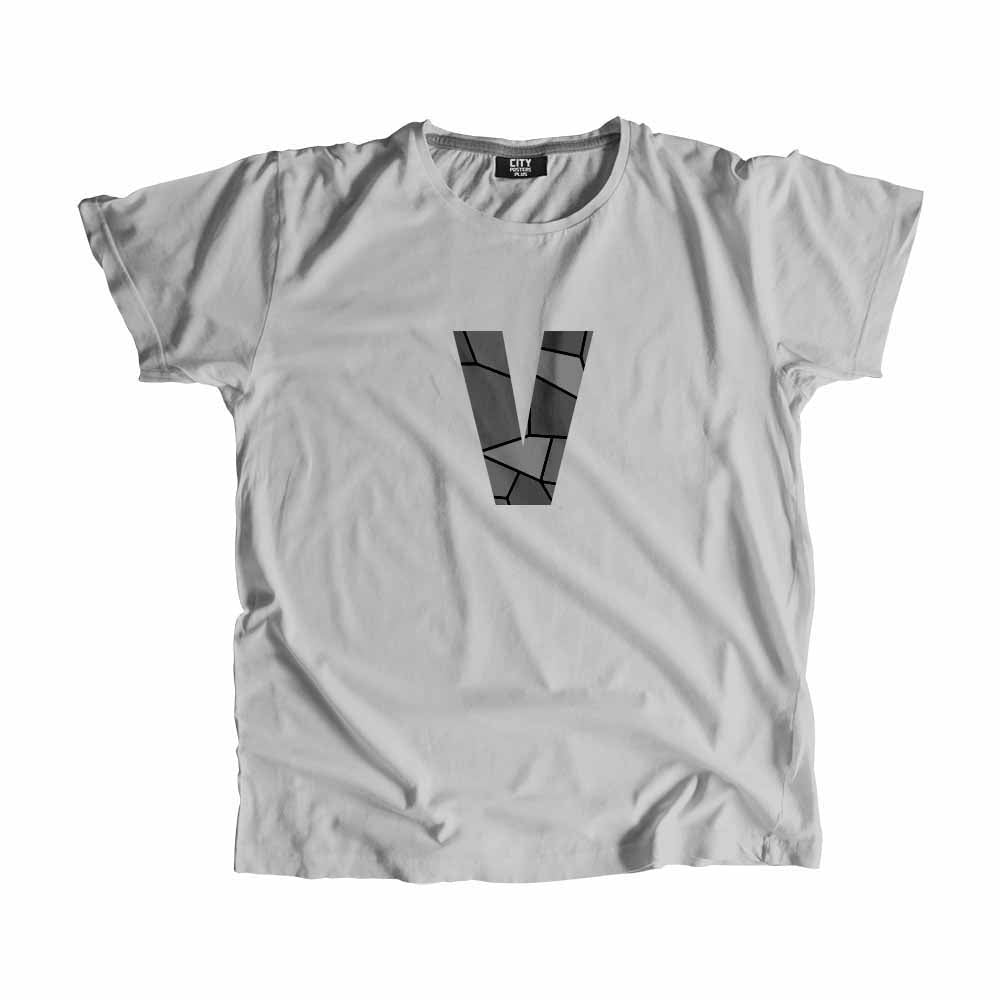 V Letter Men Unisex T-Shirt