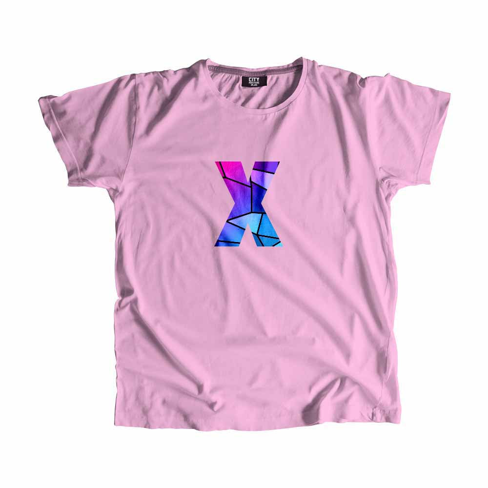X Letter Men Unisex T-Shirt