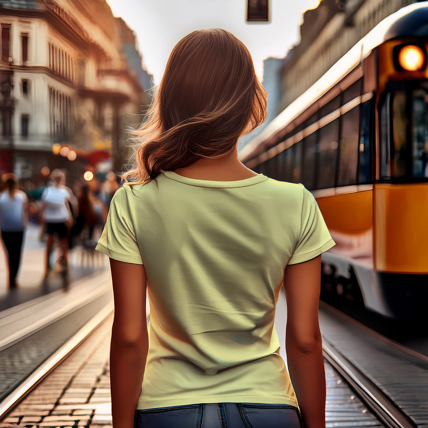 1803 Year Women T-Shirt (Butter Yellow)