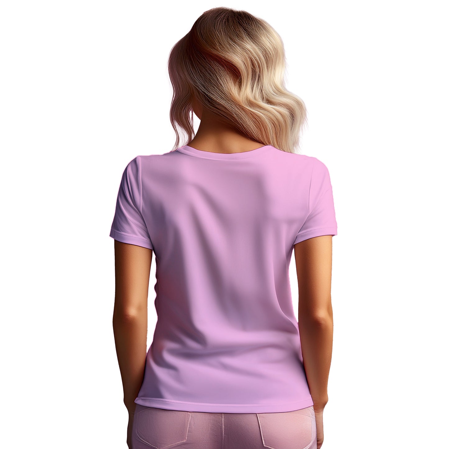 00 Number Women T-Shirt (Light Pink)