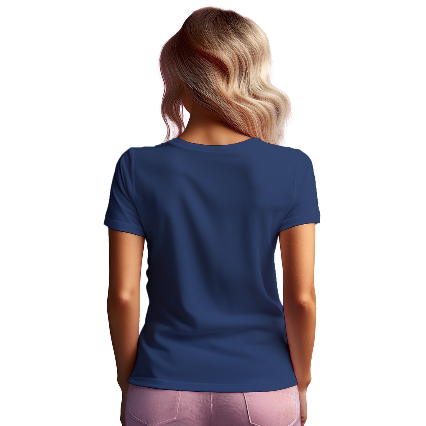 52 Number Women T-Shirt (Navy Blue)