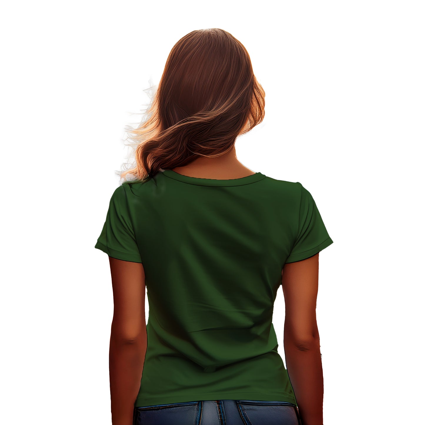 1801 Year Women T-Shirt (Olive Green)
