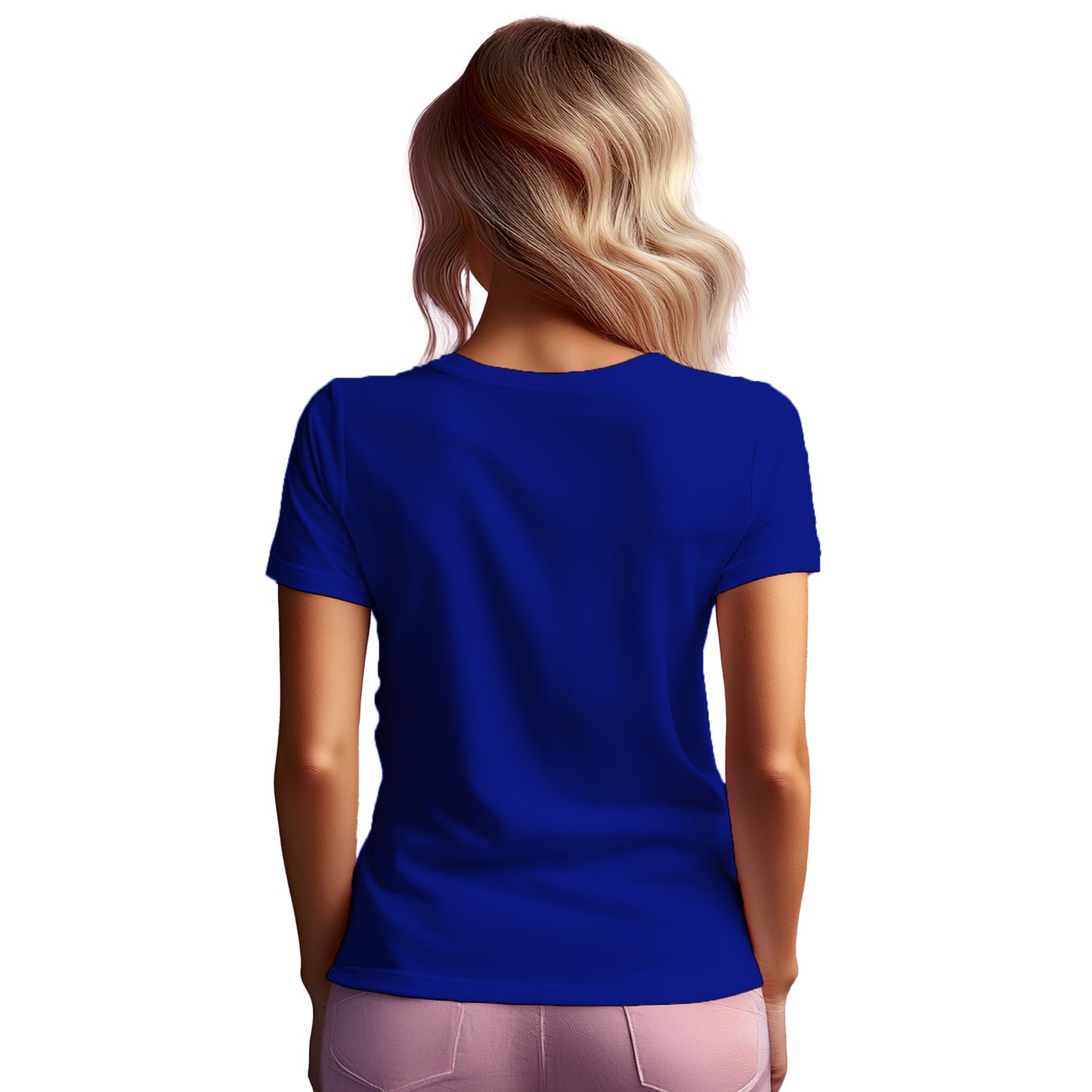 09 Number Women T-Shirt (Royal Blue)